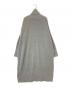 Curensology (カレンソロジー) ウールポアンニットワンピース グレー サイズ:F：15000円