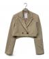 Noble（ノーブル）の古着「ショートピークドジャケット」｜ベージュ