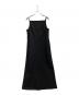 Noble（ノーブル）の古着「麻ストレッチキャミソールワンピース」｜ブラック