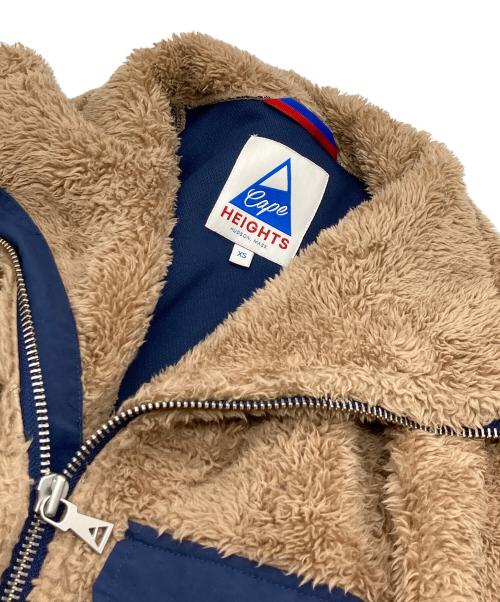 Cape HEIGHTS（ケープハイツ）CAPE HEIGHTS (Cape Heights) RIVAS FLEECE ブラウン サイズ:XSの古着・服飾アイテム