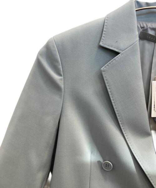 theory luxe（セオリーリュクス）theory luxe (セオリーリュクス) ダブルテーラードジャケット ライトブルー サイズ:36 未使用品の古着・服飾アイテム