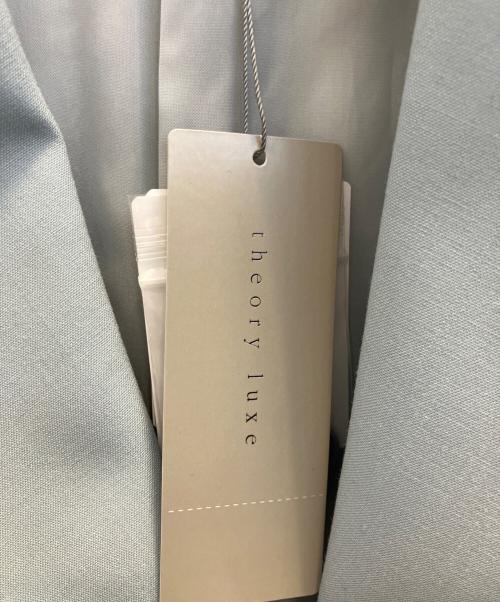 theory luxe（セオリーリュクス）theory luxe (セオリーリュクス) ダブルテーラードジャケット ライトブルー サイズ:36 未使用品の古着・服飾アイテム