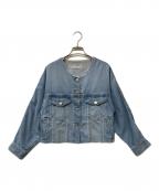 THIRD MAGAZINEサードマガジン）の古着「12ozムラ糸デニムジャケット」｜インディゴ