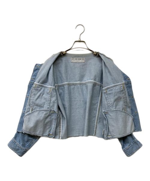 THIRD MAGAZINE（サードマガジン）THIRD MAGAZINE (サードマガジン) 12ozムラ糸デニムジャケット インディゴ サイズ:Mの古着・服飾アイテム