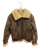 AVIREXアヴィレックス）の古着「B-3ムートンジャケット」｜ブラウン