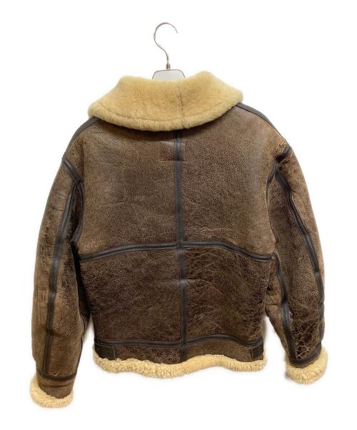 AVIREX（アヴィレックス）AVIREX (アヴィレックス) B-3ムートンジャケット ブラウン サイズ:34の古着・服飾アイテム