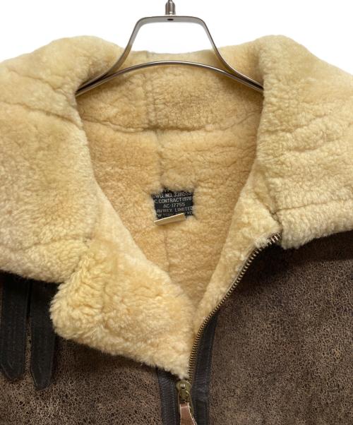 AVIREX（アヴィレックス）AVIREX (アヴィレックス) B-3ムートンジャケット ブラウン サイズ:34の古着・服飾アイテム