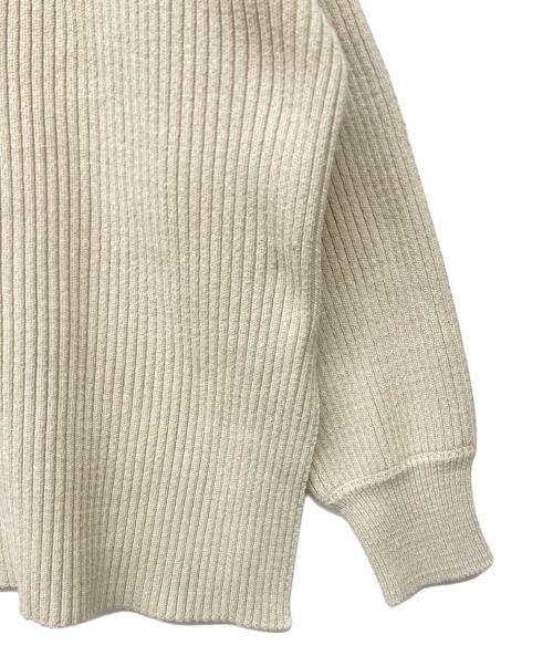 CLANE（クラネ）CLANE (クラネ) 22SS MIX COLOR STRING WIDE KNIT TOPS ベージュ サイズ:1の古着・服飾アイテム