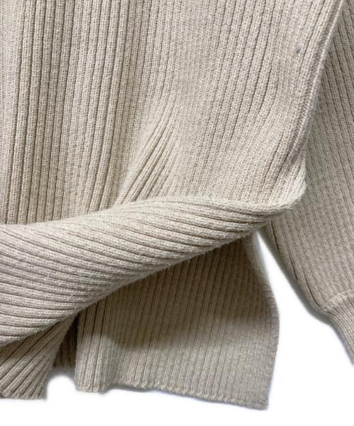 CLANE（クラネ）CLANE (クラネ) 22SS MIX COLOR STRING WIDE KNIT TOPS ベージュ サイズ:1の古着・服飾アイテム