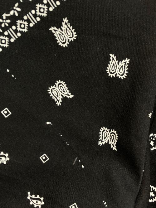 F.C.R.B.（エフシーレアルブリストル）F.C.R.B. (エフシーレアルブリストル) WHOLE PATTERN SS MOCKNECK TOP ブラック サイズ:Lの古着・服飾アイテム