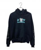 A FEW GOOD KIDSアフューグッドキッズ）の古着「Lion Logo Hoodie」｜ブラック