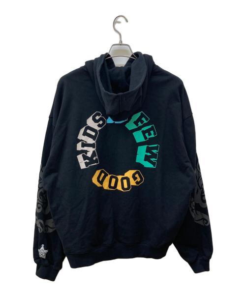 A FEW GOOD KIDS（アフューグッドキッズ）A FEW GOOD KIDS (アフューグッドキッズ) Lion Logo Hoodie ブラック サイズ:Mの古着・服飾アイテム