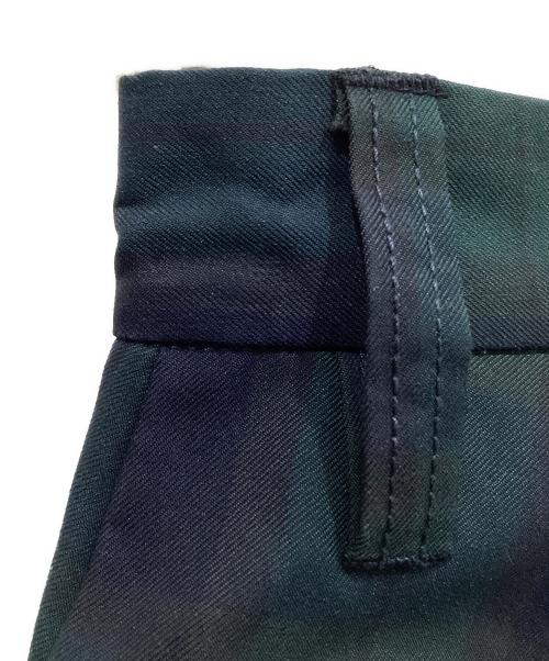 clubhaus（クラブハウス）clubhaus (クラブハウス) チェックパンツ グリーン サイズ:Sの古着・服飾アイテム