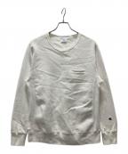 Champion REVERSE WEAVEチャンピオン リバース ウィーブ）の古着「クルーネックスウェット」｜ホワイト