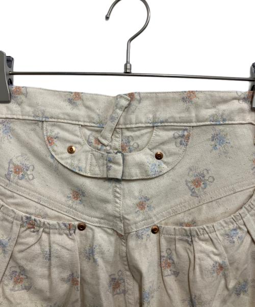 KAPITAL（キャピタル）KAPITAL (キャピタル) フワラープリントデニムパンツ ナチュラル サイズ:73.5cm (W29)の古着・服飾アイテム