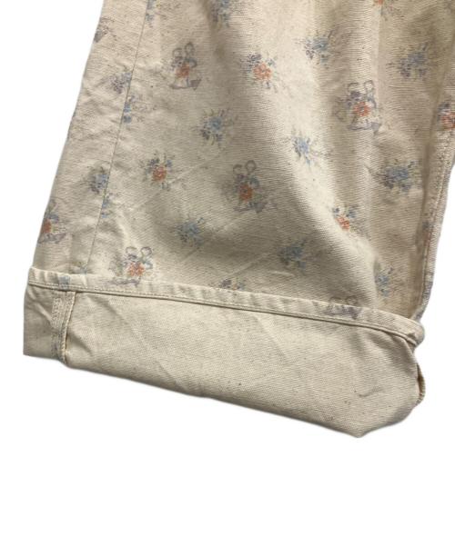 KAPITAL（キャピタル）KAPITAL (キャピタル) フワラープリントデニムパンツ ナチュラル サイズ:73.5cm (W29)の古着・服飾アイテム