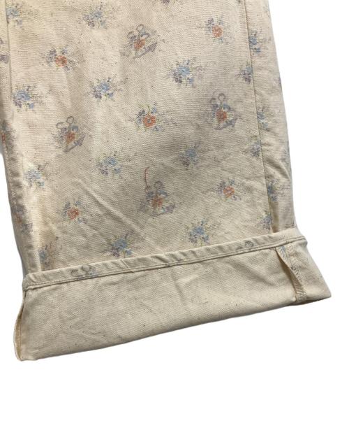 KAPITAL（キャピタル）KAPITAL (キャピタル) フワラープリントデニムパンツ ナチュラル サイズ:73.5cm (W29)の古着・服飾アイテム