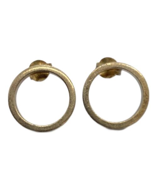 Maison Margiela（メゾンマルジェラ）Maison Margiela (メゾンマルジェラ) ナンバーリング サークルピアス ゴールド サイズ:下記参照の古着・服飾アイテム