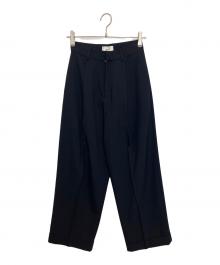 TEECHI（ティーチ）の古着「ブレンデッドウールブリスクパンツ」｜ネイビー