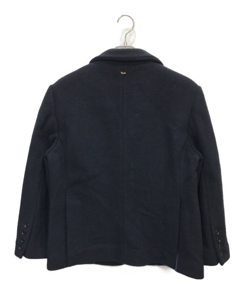 REiL（REiL）REiL (REiL) double face wool coat ネイビー サイズ:FREEの古着・服飾アイテム