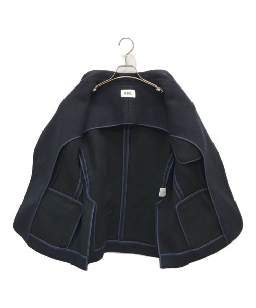 REiL（REiL）REiL (REiL) double face wool coat ネイビー サイズ:FREEの古着・服飾アイテム