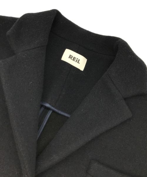 REiL（REiL）REiL (REiL) double face wool coat ネイビー サイズ:FREEの古着・服飾アイテム