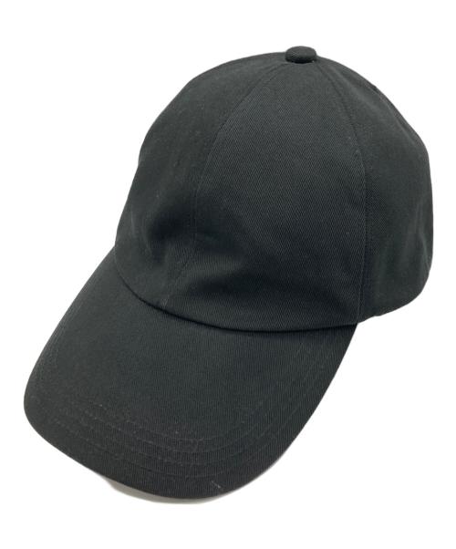 kijima takayuki（キジマタカユキ）KIJIMA TAKAYUKI (キジマタカユキ) LE (エルイー) 6パネルキャップ ブラックの古着・服飾アイテム