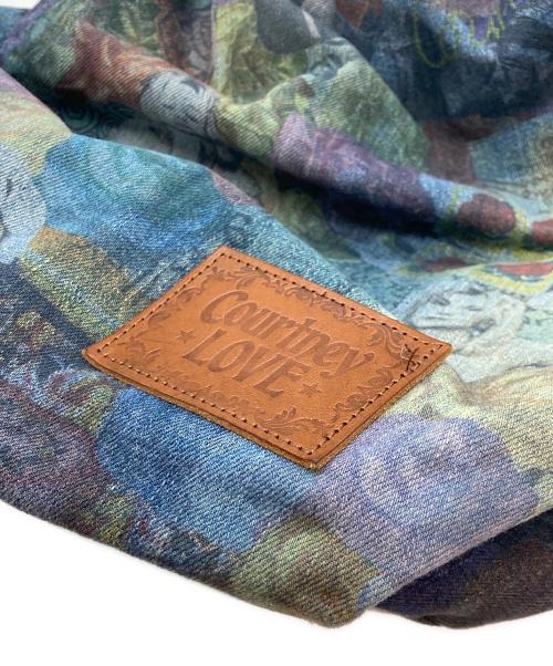 Hysteric Glamour（ヒステリックグラマー）Hysteric Glamour (ヒステリックグラマー) COURTNEY LOVE デニムトートバッグ インディゴの古着・服飾アイテム