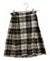 O'NEIL OF DUBLIN（オニールオブダブリン）の古着「キルトスカート」｜ブラック