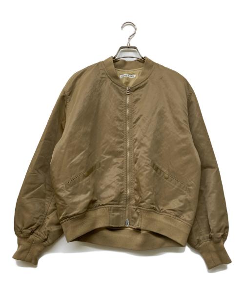 Plage（プラージュ）Plage (プラージュ) R’IAM】MA1 SHORTブルゾン ベージュ サイズ:Freeの古着・服飾アイテム