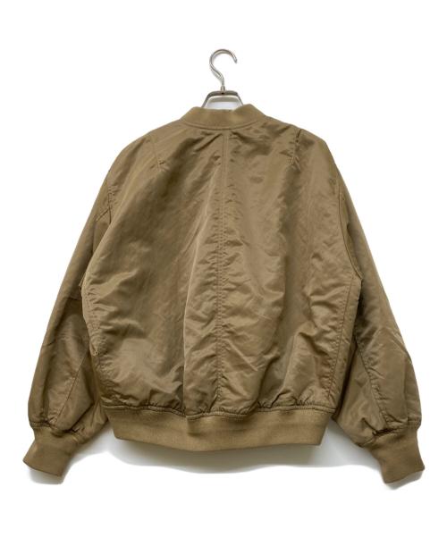 Plage（プラージュ）Plage (プラージュ) R’IAM】MA1 SHORTブルゾン ベージュ サイズ:Freeの古着・服飾アイテム