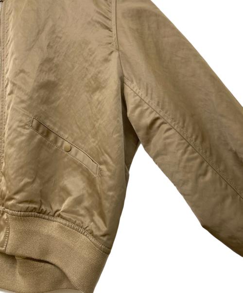 Plage（プラージュ）Plage (プラージュ) R’IAM】MA1 SHORTブルゾン ベージュ サイズ:Freeの古着・服飾アイテム