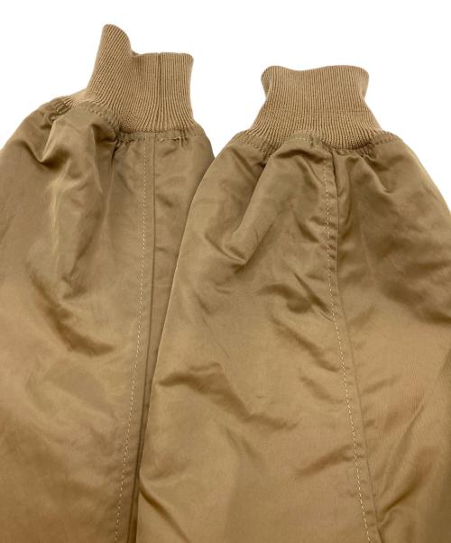 Plage（プラージュ）Plage (プラージュ) R’IAM】MA1 SHORTブルゾン ベージュ サイズ:Freeの古着・服飾アイテム