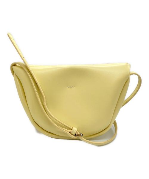 YAHKI（ヤーキ）YAHKI (ヤーキ) 舟形ショルダーバッグ イエローの古着・服飾アイテム