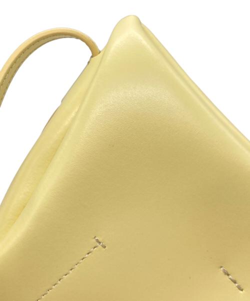YAHKI（ヤーキ）YAHKI (ヤーキ) 舟形ショルダーバッグ イエローの古着・服飾アイテム