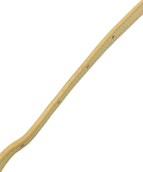 YAHKI（ヤーキ）YAHKI (ヤーキ) 舟形ショルダーバッグ イエローの古着・服飾アイテム