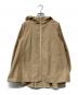 YORI（ヨリ）の古着「バックギャザー撥水パーカー」｜ベージュ