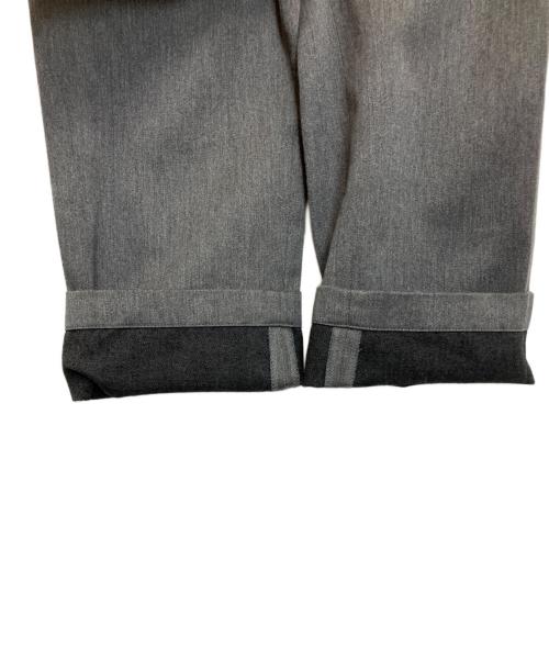 LIMI feu（リミフゥ）LIMI feu (リミフゥ) サイドフリンジパンツ グレー サイズ:S 未使用品の古着・服飾アイテム