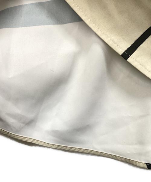 Adam et Rope（アダム エ ロペ）Adam et Rope (アダム エ ロペ) アートプリントシャツワンピース ベージュ サイズ:Freeの古着・服飾アイテム