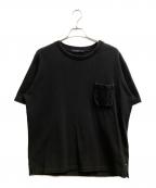 LOUIS VUITTONルイ ヴィトン）の古着「3DポケットモノグラムTシャツ」｜ブラック