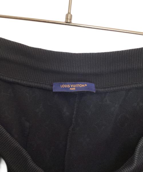 LOUIS VUITTON（ルイ ヴィトン）LOUIS VUITTON (ルイ ヴィトン) モノグラムフレンチテリーショートパンツ ブラック サイズ:XXLの古着・服飾アイテム