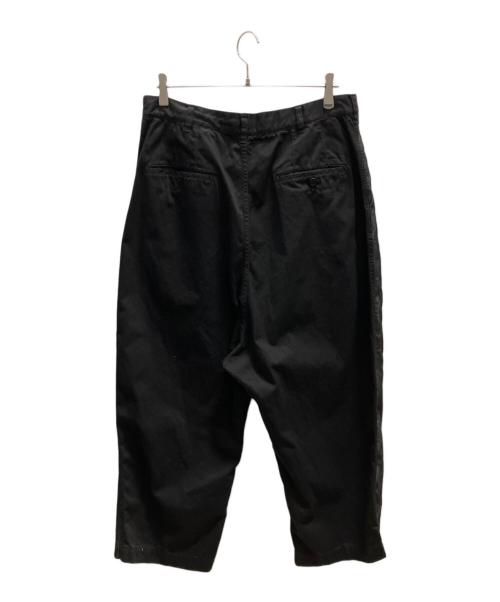 COMME des GARCONS HOMME（コムデギャルソン オム）COMME des GARCONS HOMME (コムデギャルソン オム) 切替製品染めパンツ ブラック サイズ:Ｌの古着・服飾アイテム