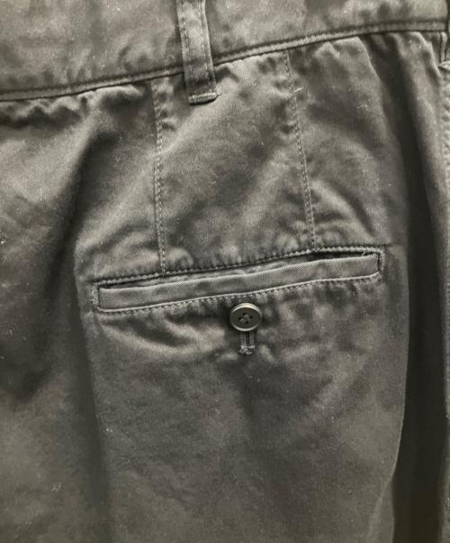 COMME des GARCONS HOMME（コムデギャルソン オム）COMME des GARCONS HOMME (コムデギャルソン オム) 切替製品染めパンツ ブラック サイズ:Ｌの古着・服飾アイテム