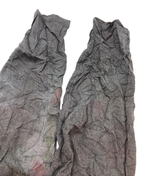 Yohji Yamamoto pour homme（ヨウジヤマモト プールオム）Yohji Yamamoto pour homme (ヨウジヤマモト プールオム) 14SS 製品染め皴加工コート ブラック×グレー サイズ:3の古着・服飾アイテム