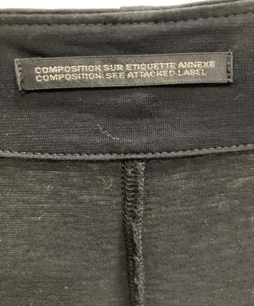 Yohji Yamamoto pour homme（ヨウジヤマモト プールオム）Yohji Yamamoto pour homme (ヨウジヤマモト プールオム) ノーカラーロングコート ブラック サイズ:4の古着・服飾アイテム