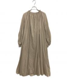 MARIHA（マリハ）の古着「春の花のドレス」｜ベージュ