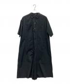mizuiro-indミズイロインド）の古着「ワークオールオンワン」｜ブラック