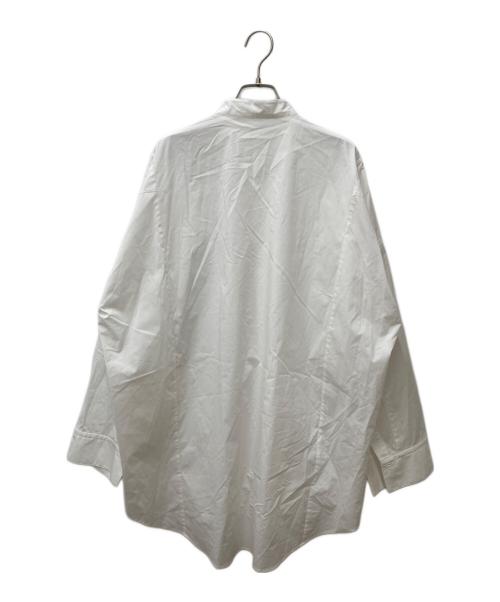 HARUNOBUMURATA（ハルノブ ムラタ）HARUNOBUMURATA (ハルノブ ムラタ) COTTON POPLIN VOLUMINOUS SHIRT ホワイト サイズ:36の古着・服飾アイテム