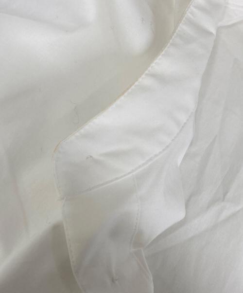 HARUNOBUMURATA（ハルノブ ムラタ）HARUNOBUMURATA (ハルノブ ムラタ) COTTON POPLIN VOLUMINOUS SHIRT ホワイト サイズ:36の古着・服飾アイテム