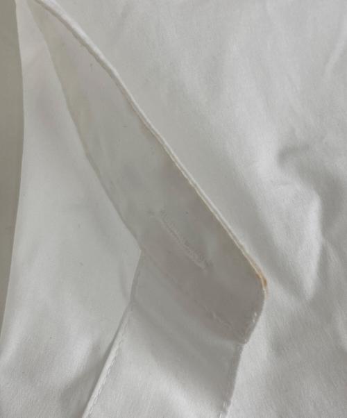 HARUNOBUMURATA（ハルノブ ムラタ）HARUNOBUMURATA (ハルノブ ムラタ) COTTON POPLIN VOLUMINOUS SHIRT ホワイト サイズ:36の古着・服飾アイテム